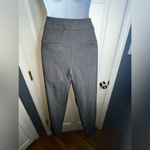 Loft Women’s Size 4 Blue Dot Marisa Trouser Dress Pants Flat Straight Leg S - Picture 3 of 14